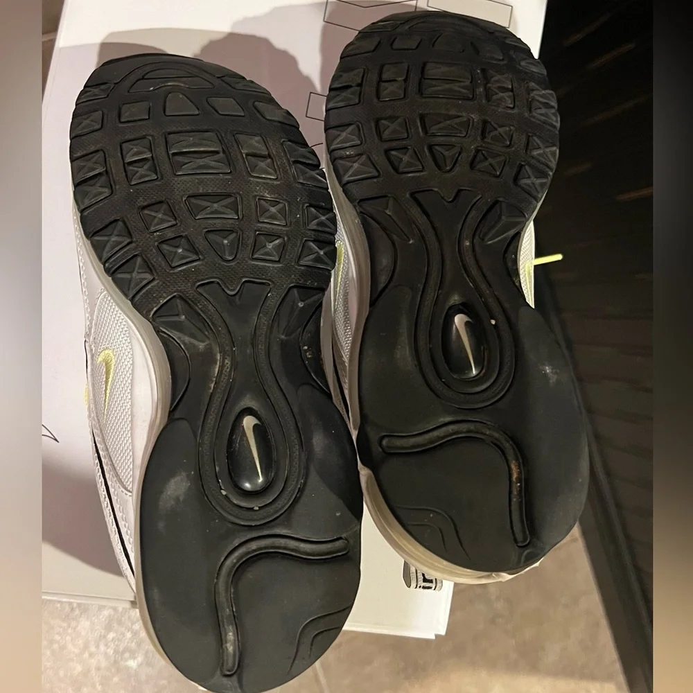 Nike Air Max 97 White Black Yellow Women’s 7.5 EUC